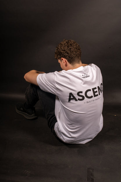 The Ascend Tee white
