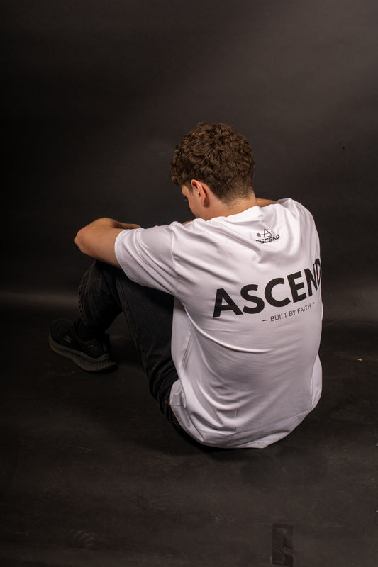 The Ascend Tee white